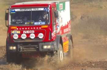 Iveco Eurcargo during the 2005 Dakar Rally