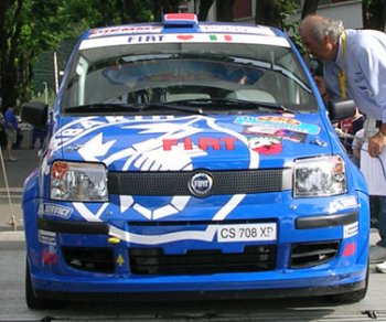 The Fiat Panda has been turned into a potent rally machine for the inaugural Fiat Panda Cup and in full 2005-specification it now pumps out a quite amazing 130bhp from its 1.2-litre petrol engine, impressive power for such a diminutive car