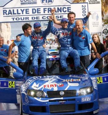 Mirco Baldacci - Fiat Punto Super1600 - 2005 Tour de Corse