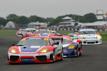 The Scottish duo of Andrew Kirkaldy and Nathan Kinch scored a perfect set of results at Castle Combe, taking their sixth and seventh wins of the 2005 British GT  Championship