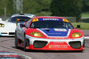 The Kinch/Kirkaldy pairing won both of this weekend's British GT Championship races at Thruxton whilst the Niarchos/Mullen combination suffered at the hands of Lady Luck despite being right on the pace of the sister Ferrari 360