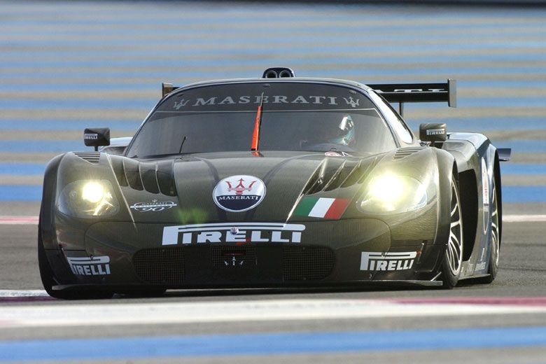 Maserati MC 12 sportscar at Paul Ricard