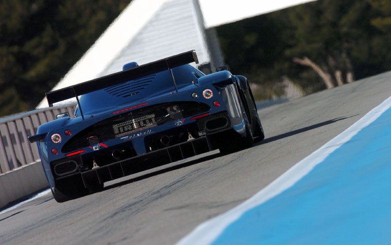 Maserati MC 12 sportscar at Paul Ricard