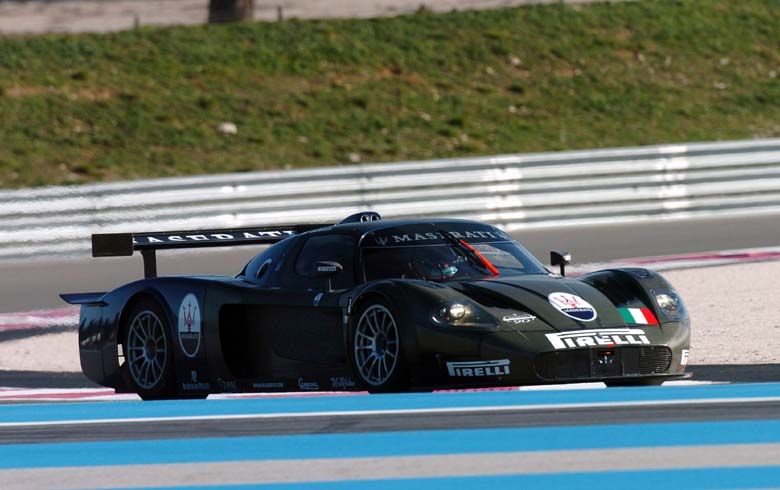 Maserati MC 12 sportscar at Paul Ricard