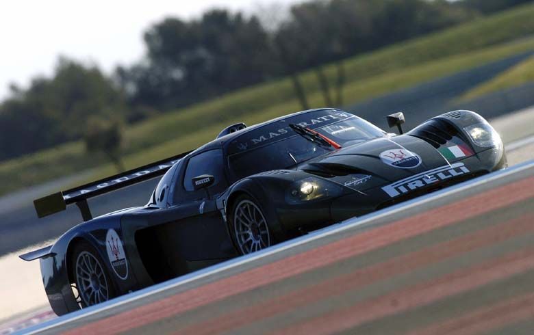 Maserati MC 12 sportscar at Paul Ricard