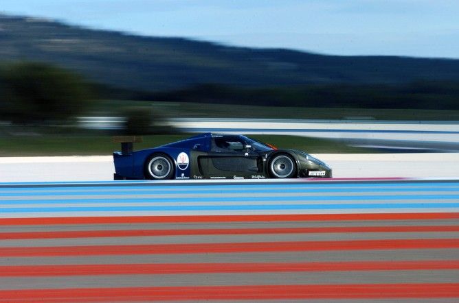 Maserati MC 12 sportscar at Paul Ricard