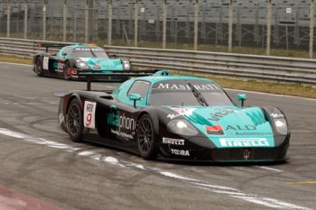 Vitaphone Maserati MC 12 at the Monza test day this week