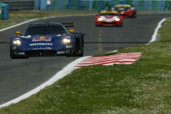JMB Racing took their first win with the Maserati MC 12 at Magny-Cours, while the second entry (above) finished in 7th
