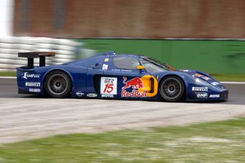 Monaco-based team JMB Racing, with its two Maserati MC 12 cars, ran strongly in Monza, with Philipp Peter taking pole position and leading for over half the race