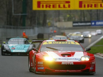 Gabriele Gardel and Pedro Lamy took a fine win at Monza, in the Larbre Competition Ferrari 550 Maranello, now the team heads for the second FIA GT series round at Magny-Cours