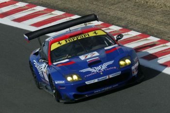 Triple FIA GT Champion Christophe Bouchut claimed his eighth FIA GT pole position - and his first since 2001 - in the nr 17 Russian Age Racing Ferrari 550 Maranello, giving the team its first-ever pole position