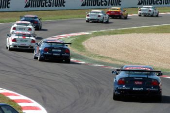 The second round of the Trofeo Vodafone Maserati Europa, held in conjunction with the Spanish Grand Prix, was won by Italian Alberto Cerrai, who came ahead of Swiss duo Hans Notter and Max Cattori, followed by Rob Wilson, racing under the Union Jack colours