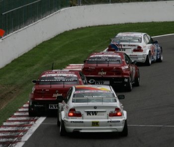 The Stewards investigated the collision between Augusto Farfus and Jörg Müller's BMW at the end of the first race, deciding then to exclude the Alfa Romeo Racing Team driver