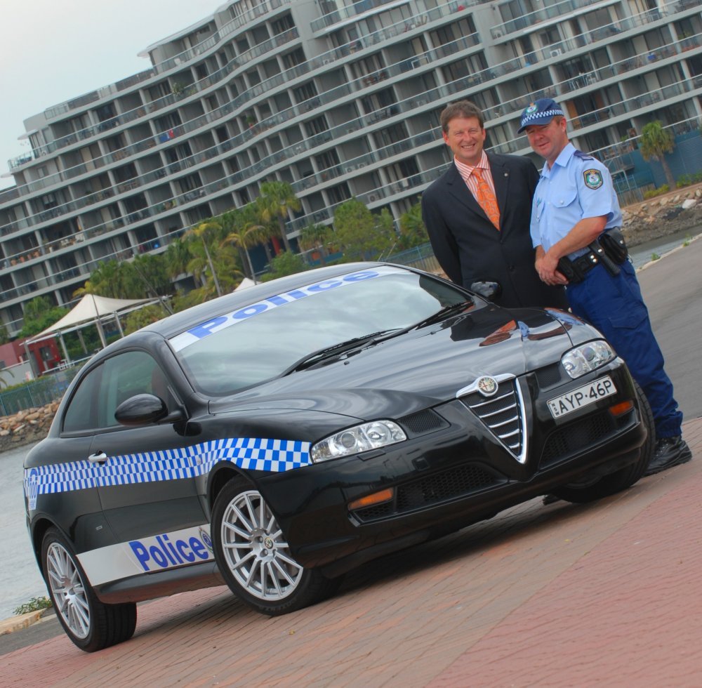 ALFA ROMEO GT AUSTRALIAN POLICE