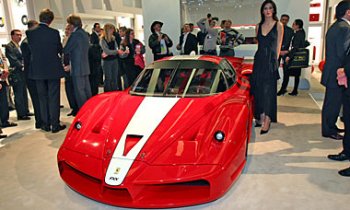Ferrari FXX at the 2006 Detroit Auto Show this week