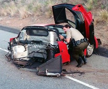 Ferrari on Last Month S High Speed Crash Involving A Ferrari Enzo In California