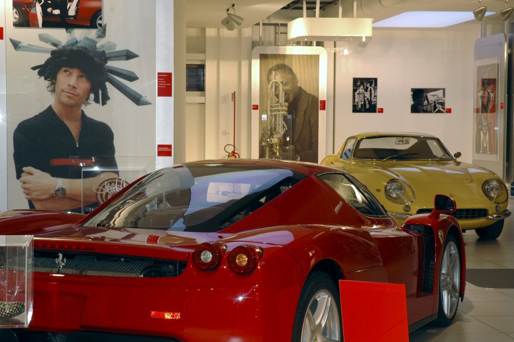 "FERRARI AND THE MUSIC" EXHIBITION - GALLERIA FERRARI APRIL 2006