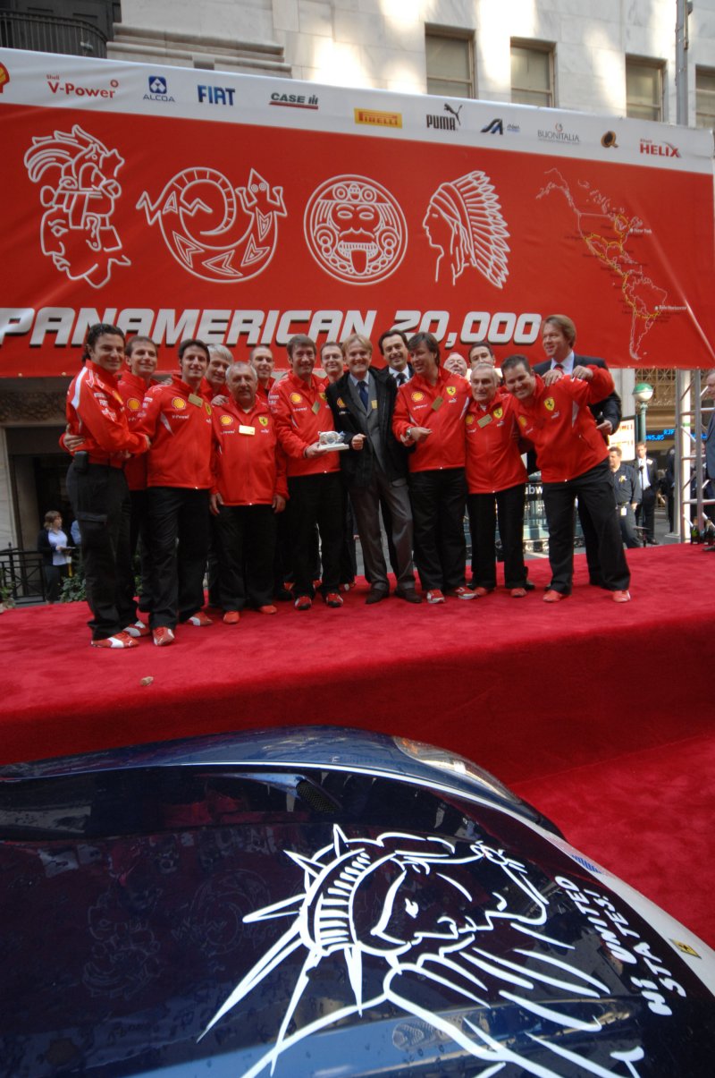 FERRARI PANAMERICAN 20,000 - NEW YORK STOCK EXCHANGE