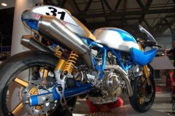 DUCATI 750SS OLD BLUE