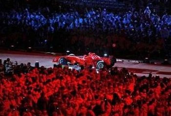 FERRARI OLYMPIC OPENING CEREMONY TORINO 2006