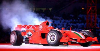 FERRARI OLYMPIC OPENING CEREMONY TORINO 2006