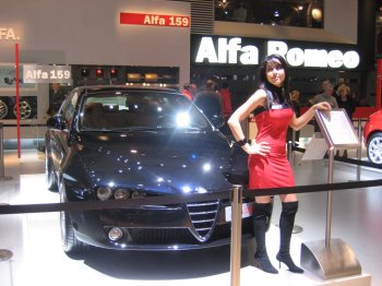 Alfa Romeo at the 2006 European Motor Show, Brussels