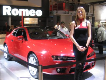 Alfa Romeo at the 2006 European Motor Show, Brussels