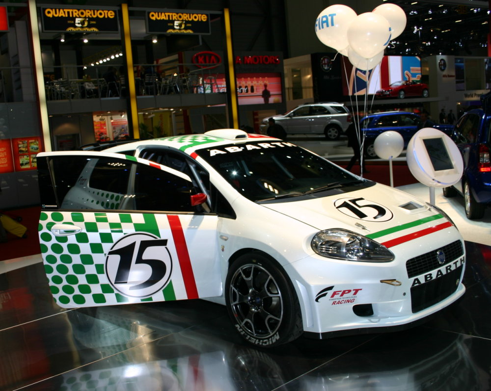 FIAT GRANDE PUNTO ABARTH RALLY SUPER 2000 - GENEVA MOTOR SHOW, 2006