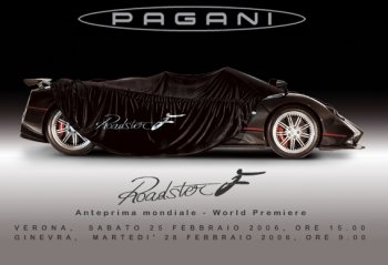 Pagani Zonda Roadster F