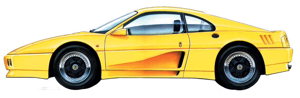 1989 ZAGATO FERRARI 348 ELABORATA