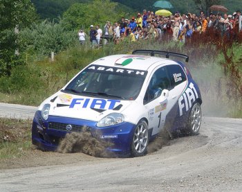 FIAT GRANDE PUNTO RALLY - GIANDOMENICO BASSO