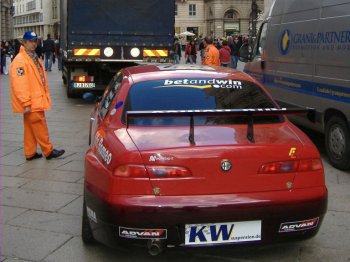 FIA World Touring Car Championship presentation: Corso Vittorio Emanuele, Milan - N.technology Alfa Romeo 156 (30th March)