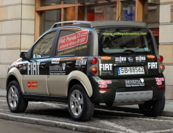 FIAT PANDA CROSS ACROSS AFRICA 2007