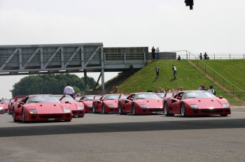 FERRARI RACING DAYS 2007 SILVERSTONE - FERRARI F40 PARADE