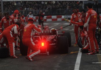 LUCA BADOER - FERRARI F2007