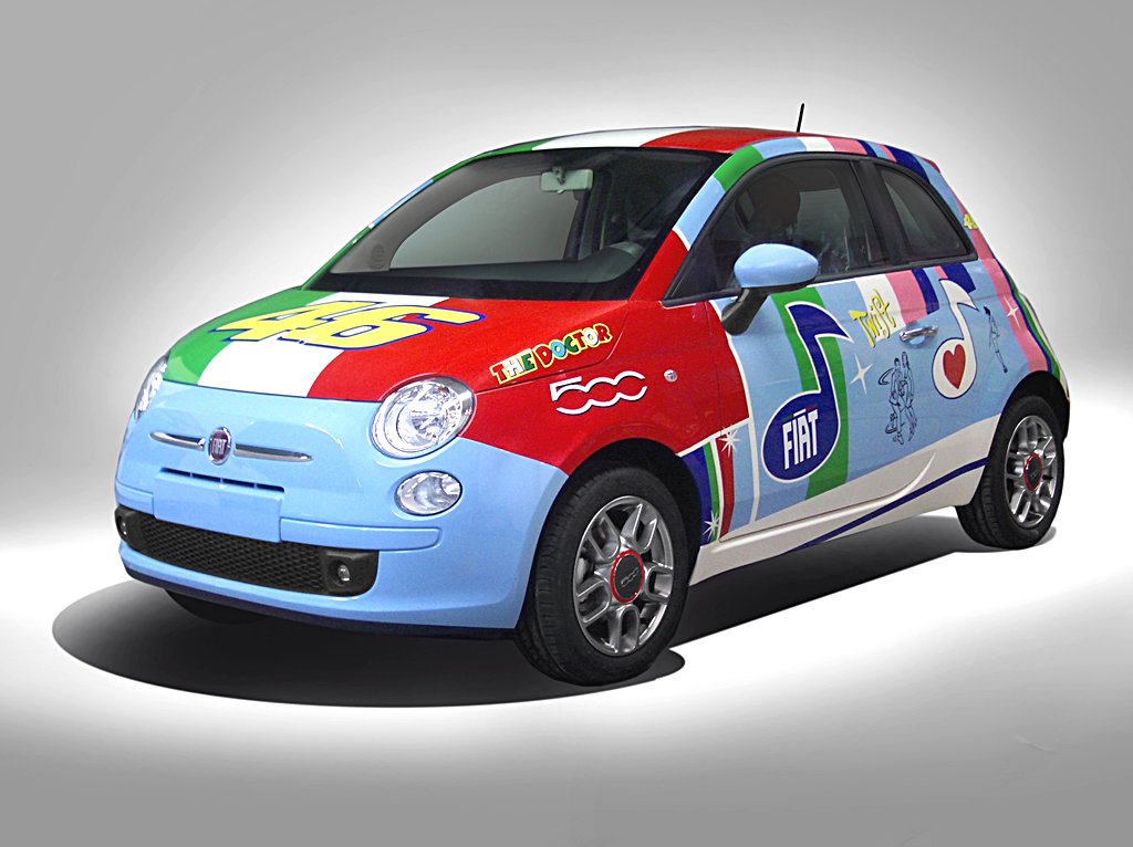 FIAT 500 - VALENTINO ROSSI