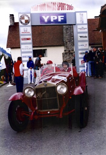 LUCIANO VIARO - ALFA ROMEO 6C 1500 SS - 2007 1000 MILHAS SPORT