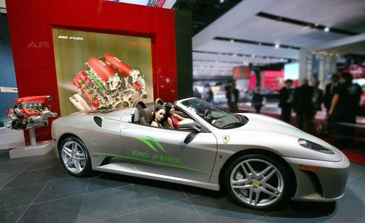 FERRARI F430 BIO FUEL - 2008 NORTH AMERICAN INTERNATIONAL AUTO SHOW, DETROIT