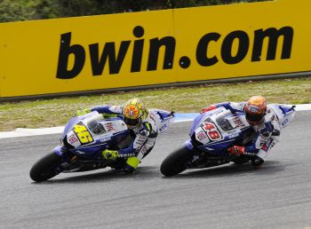 JORGE LORENZO & VALENTINO ROSSI