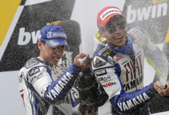 JORGE LORENZO & VALENTINO ROSSI