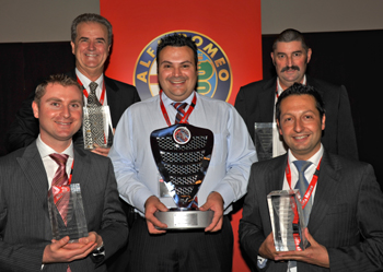 Australian 2009 Alfa Romeo Dealer of the Year Award