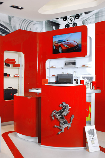 FERRARI STORE, REGENT STREET, LONDON