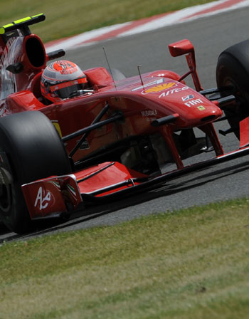 KIMI RAIKKONEN - FERRARI F60 - 2009 BRITISH GRAND PRIX