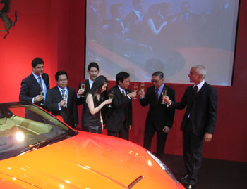 CAVALLINO MOTORS LTD., FERRARI RELAUNCH BANGKOK, THAILAND