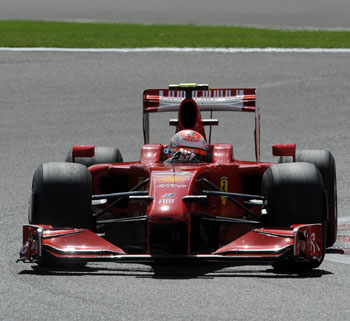 KIMI RAIKKONEN - FERRARI F60 - 2009 BELGIAN GRAND PRIX, SPA