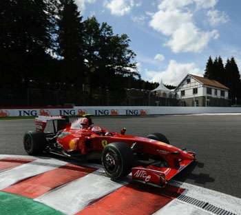 KIMI RAIKKONEN - FERRARI F60 - 2009 BELGIAN GRAND PRIX, SPA