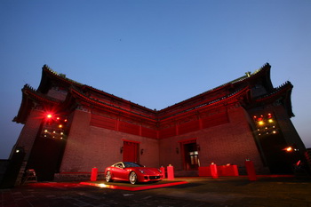 FERRARI 599 CHINA LIMITED EDITION OUTSIDE THE RED GATE GALLERY, BEIJING, CHINA