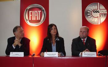 Present at the event were Cledorvino Belini, President of Fiat Group Latin America and President of Fiat Automóveis; Manuela Todeschini, Administrative Director of Italgroup Investment which controls Colitalia Auto; Carlos Eugenio Fonseca, Director of Production and Exports for Fiat Latin America and Miguel Alvarez in charge of Colitalia.