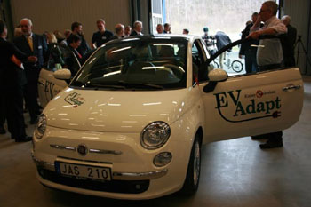 FIAT 500 EV AUTOADAPT ALELION BATTERIES