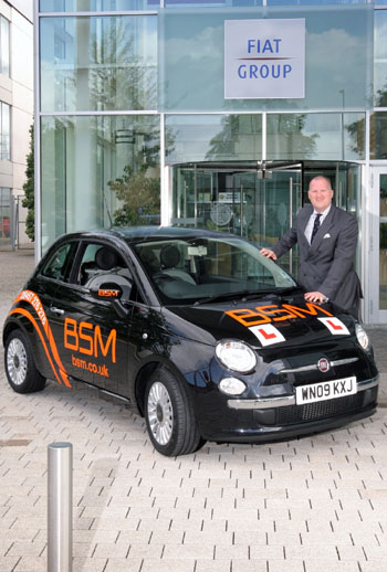 ANDREW HUMBERSTONE - BSM FIAT 500